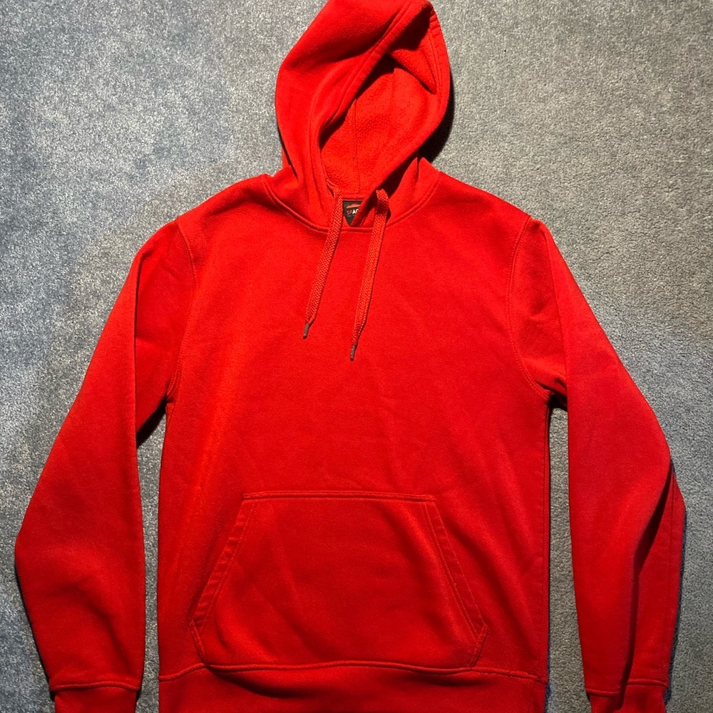 Red Hoodie Sweatshirt